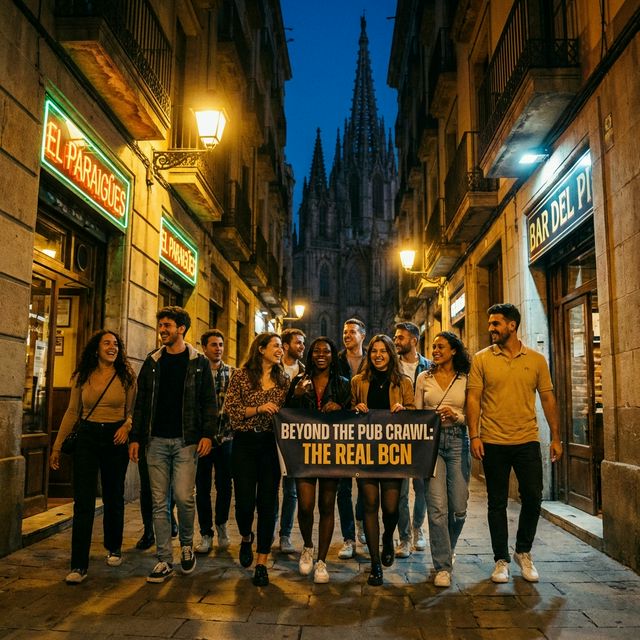 Pub Crawl Barcelona Ban